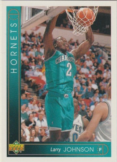 NBA 1993-94 Upper Deck German - No 80 - Larry Johnson