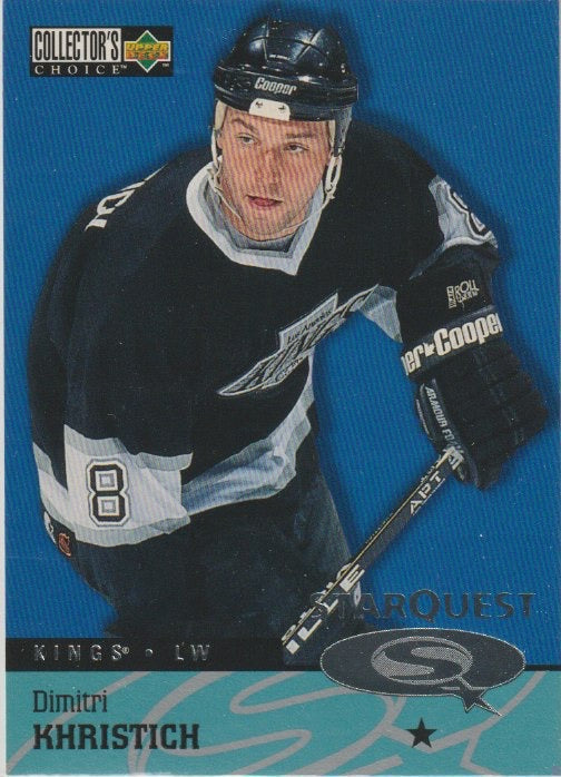 NHL 1997/98 Collector's Choice Star Quest - No SQ27 - Dimitri Khristich