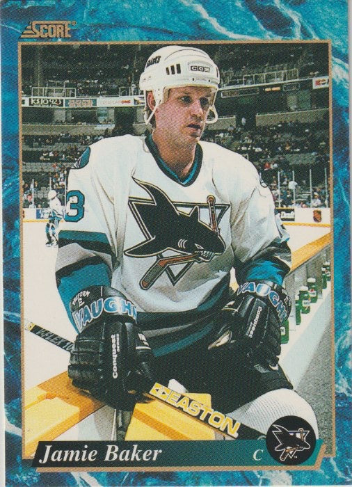 NHL 1993 / 94 Score - No 546 - Jamie Baker