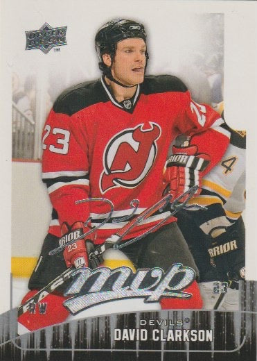 NHL 2009-10 Upper Deck MVP - No 125 - David Clarkson