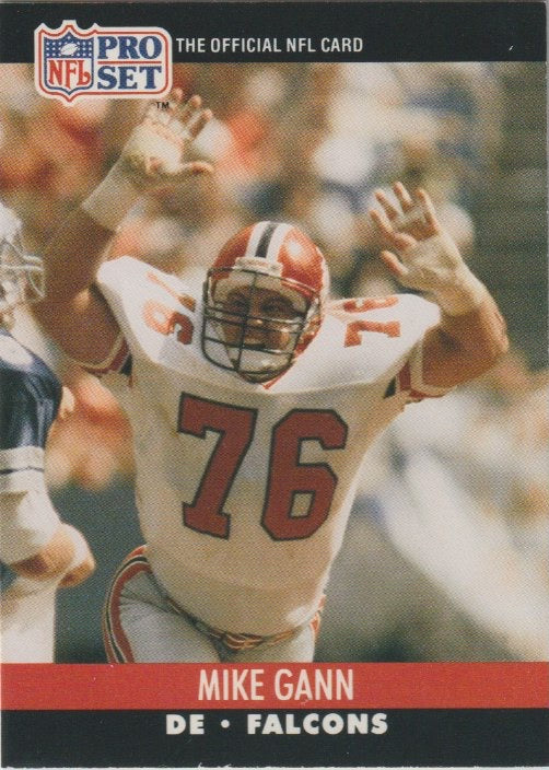 NFL 1990 ProSet - No 429 - Mike Gann