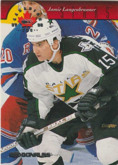 NHL 1997 / 98 Donruss Canadian Ice - No 103 - Jamie Langenbrunner