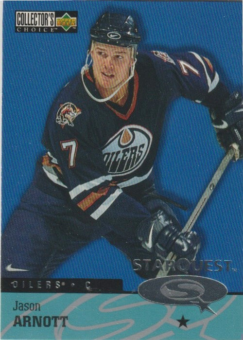 NHL 1997/98 Collector's Choice Star Quest - No SQ7 - Jason Arnott