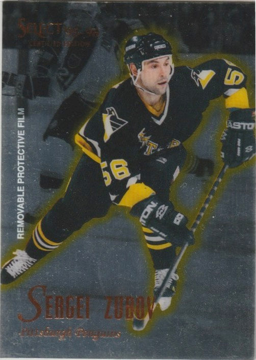 NHL 1995 / 96 Select Certified - No 67 - Sergei Zubov