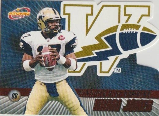 NFL 2003 Atomic CFL Red - No 93 - Khari Jones