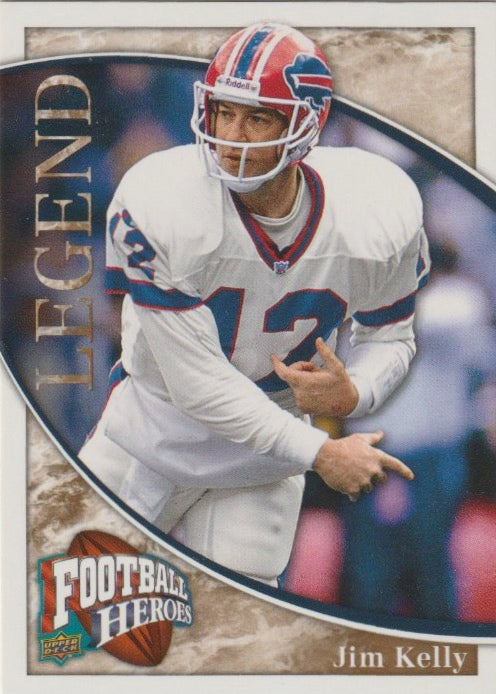 NFL 2009 Upper Deck Heroes - No 288 - Jim Kelly