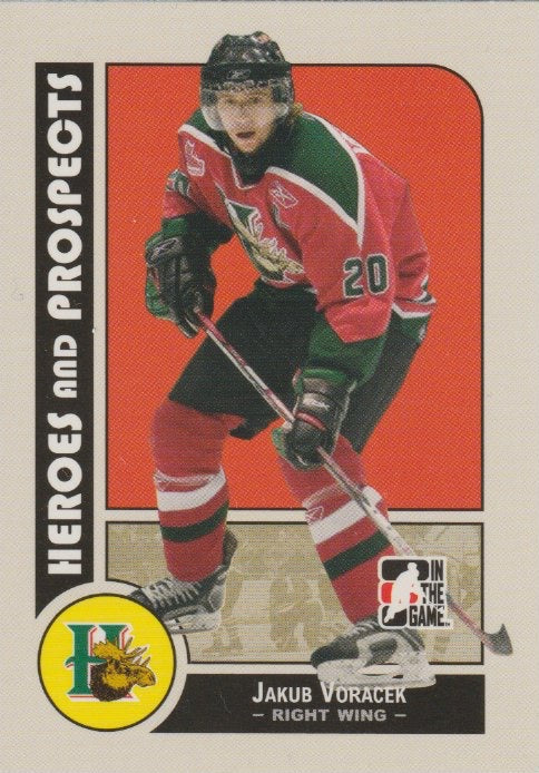 NHL 2008-09 ITG Heroes and Prospects - No 89 - Jakub Voracek