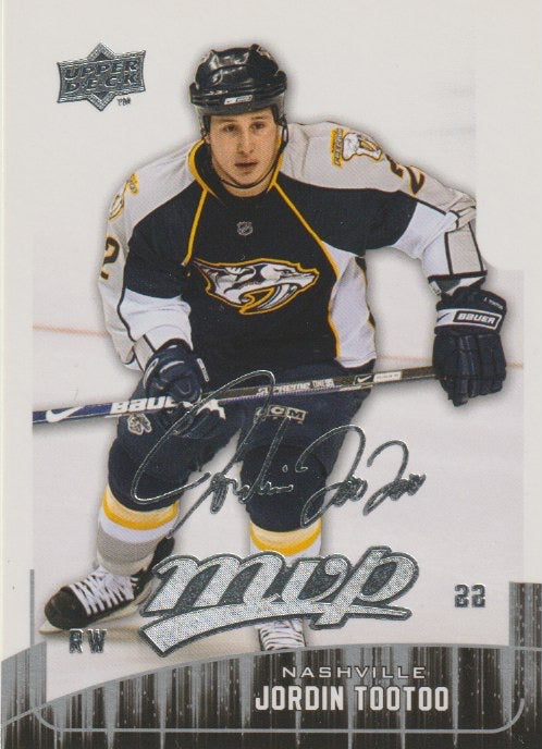 NHL 2009-10 Upper Deck MVP - No 136 - Jordin Tootoo