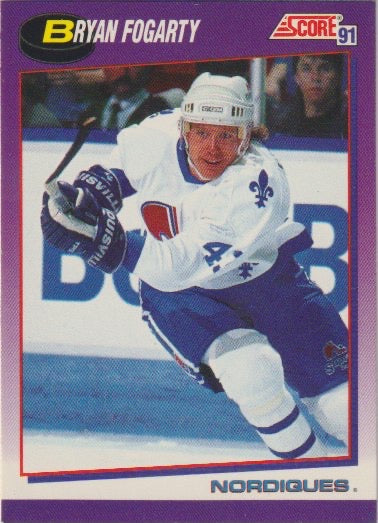 NHL 1991-92 Score American - No 237 - Bryan Fogarty