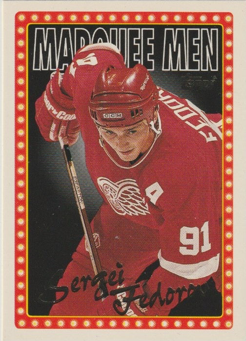 NHL 1995 / 96 Topps - No 373 - Sergei Fedorov