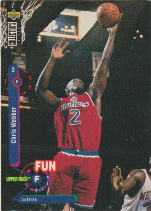 NBA 1995-96 Collector's Choice - No 194 - Chris Webber