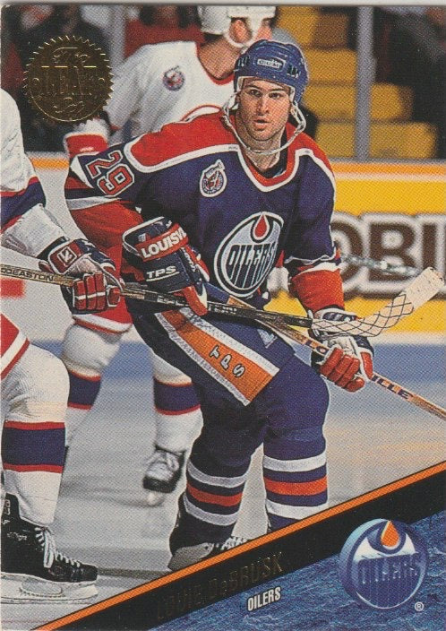 NHL 1993 / 94 Leaf - No 225 - Louie deBrusk