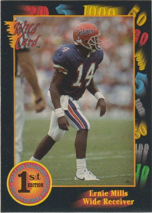NFL 1991 Wild Card Draft - No 48 - Ernie Mills