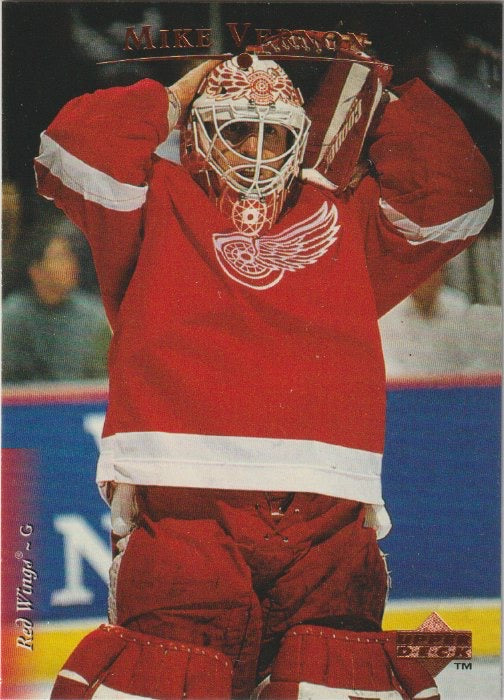 NHL 1995 / 96 Upper Deck - No 4 - Mike Vernon