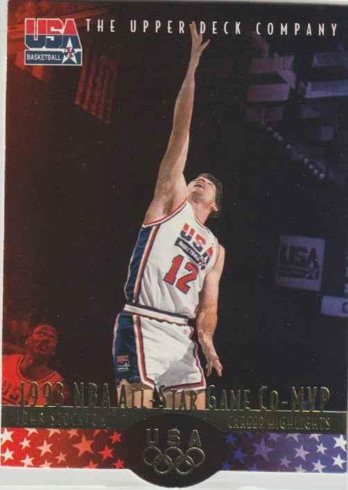 NBA 1996 Upper Deck USA - No 37 - John Stockton