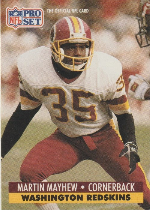NFL 1991 ProSet - No 321 - Martin Mayhew