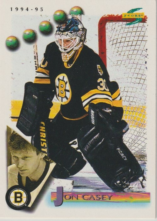 NHL 1994 / 95 Score - No 111 - Jon Casey