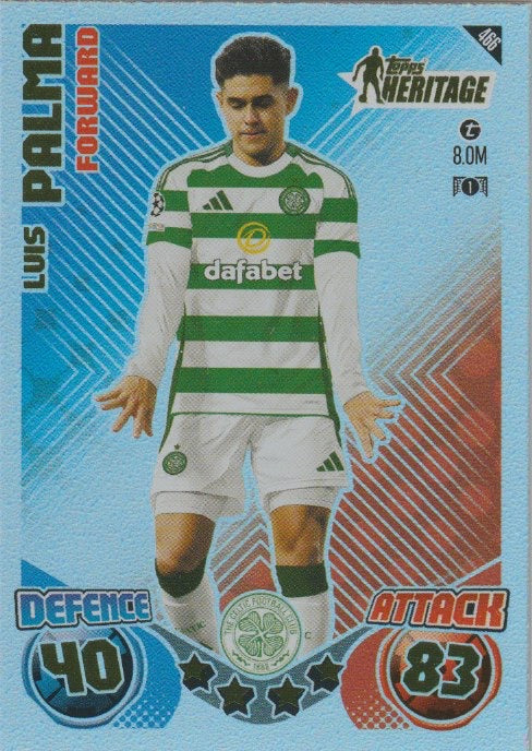 Soccer 2024-25 Match Attax UEFA Champions League - No 466 - Luis Palma