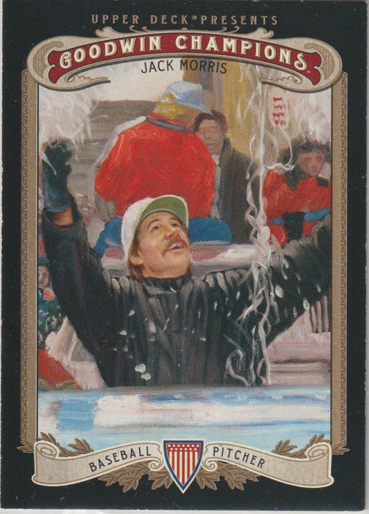 MLB 2012 Upper Deck Goodwin Champions - No 75 - Jack Morris