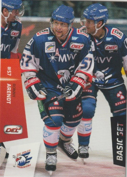 DEL 2014-15 CityPress Basic Set - No 160 - Ronny Arendt