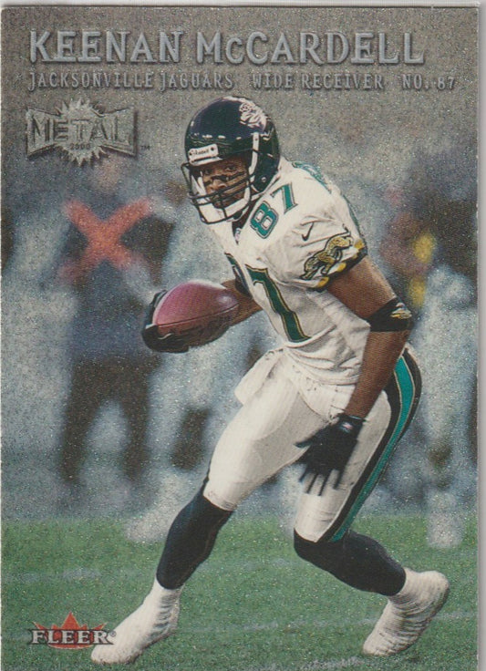 NFL 2000 Metal - No 165 - Keenan McCardell