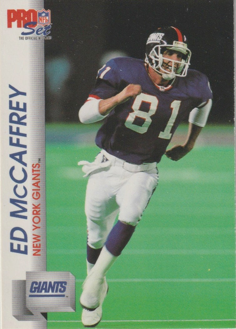 NFL 1992 ProSet - No 594 - Ed McCaffrey