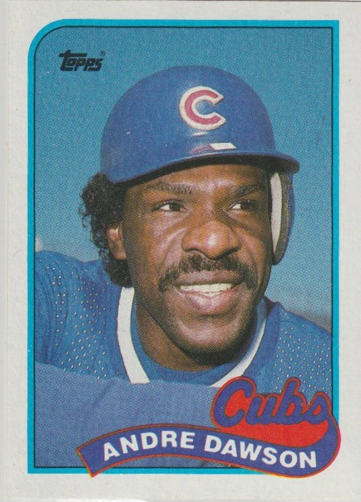 MLB 1989 Topps - No 10 - Andre Dawson