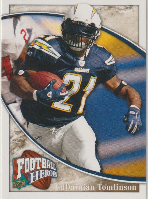 NFL 2009 Upper Deck Heroes - No 5 - LaDainian Tomlinson