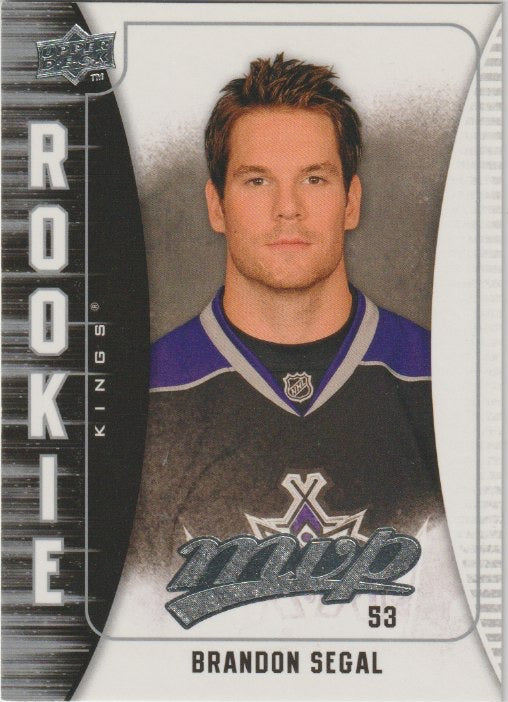 NHL 2009-10 Upper Deck MVP - No 339 - Brandon Segal