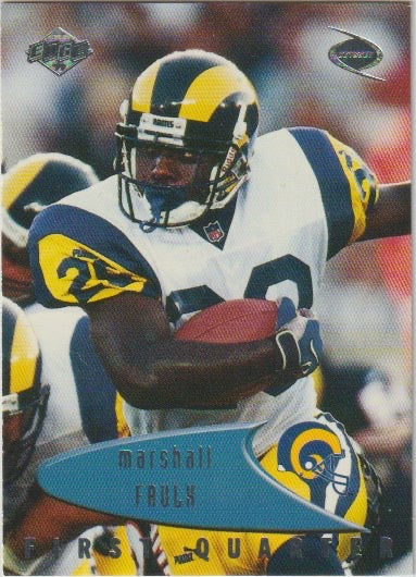 NFL 1999 Collector's Edge Odyssey - No 120 - Marshall Faulk