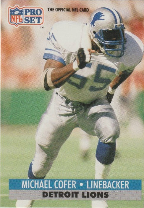 NFL 1991 ProSet - No 150 - Michael Cofer