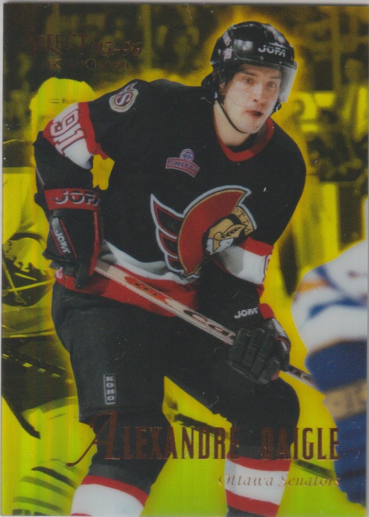 NHL 1995 / 96 Select Certified Mirror Gold - No 22 - Alexandre Daigle