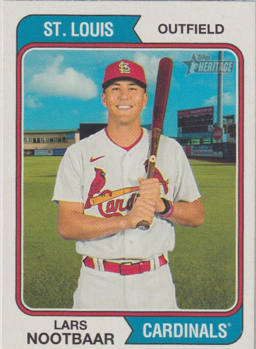 MLB 2023 Topps Heritage - No 35 - Lars Nootbaar