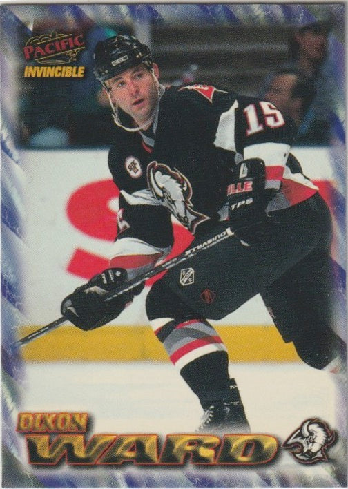 NHL 1997-98 Pacific Invincible NHL Regime - No 24 - Dixon Ward