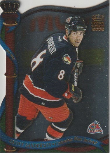 NHL 2001-02 Crown Royale - No 44 - Geoff Sanderson