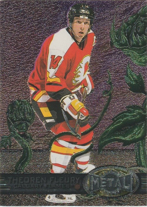 NHL 1996-97 Metal Universe - No 18 - Theoren Fleury