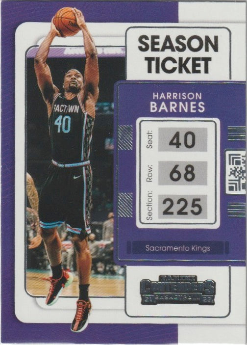 NBA 2021-22 Panini Contenders - No 79 - Harrison Barnes