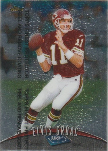 NFL 1998 Finest - No 187 - Elvis Grbac