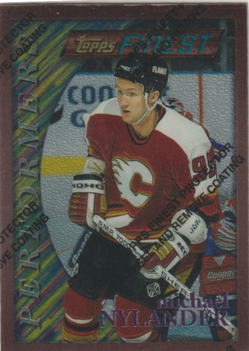 NHL 1995 / 96 Finest - No 172 - Michael Nylander