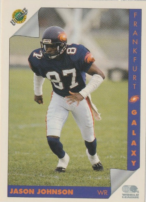 NFL 1992 Ultimate WLAF - No 48 - Jason Johnson