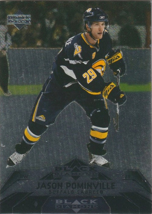 NHL 2007-08 Black Diamond - No 9 - Jason Pominville