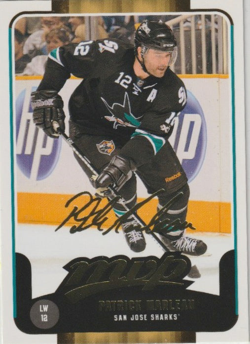 NHL 2011-12 Upper Deck MVP - No 70 - Patrick Marleau