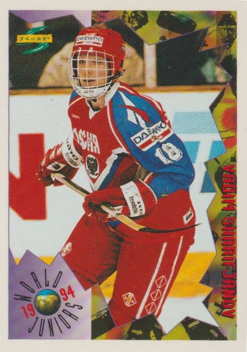 NHL 1994 / 95 Score - No 212 - Vadim Sharifjanov