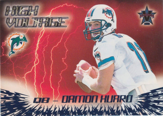 NFL 2000 Vanguard High Voltage - No 18 - Damon Huard