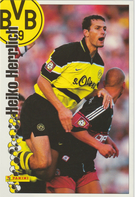 Fussball - Panini - Jumbokarte - Heiko Herrlich
