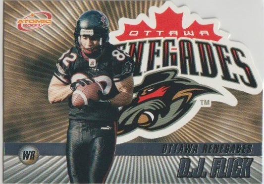 NFL 2003 Atomic CFL - No 59 - D.J. Flick