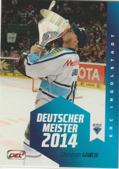 DEL 2014-15 CityPress Meisterset - No DEL-MS14 - Christoph Gawlik