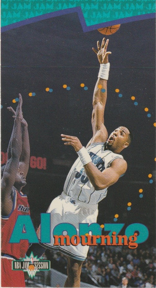 NBA 1995-96 Jam Session - No 12 - Alonzo Mourning