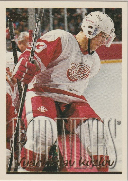 NHL 1995 / 96 Topps - No 322 - Vyacheslav Kozlov