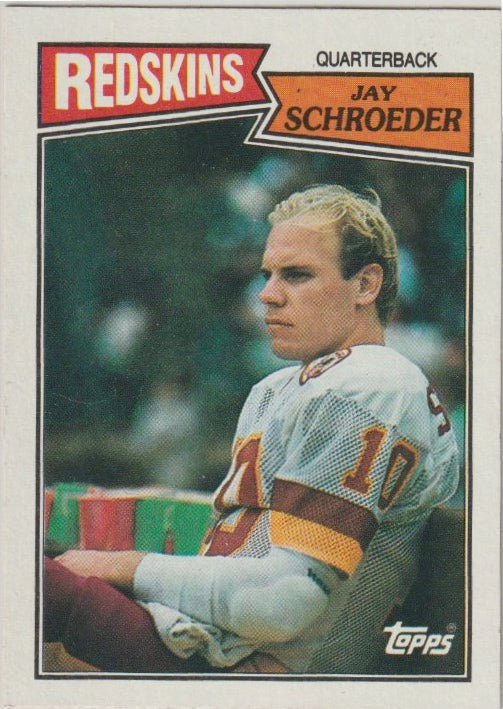 NFL 1987 Topps - No 64 - Jay Schroeder